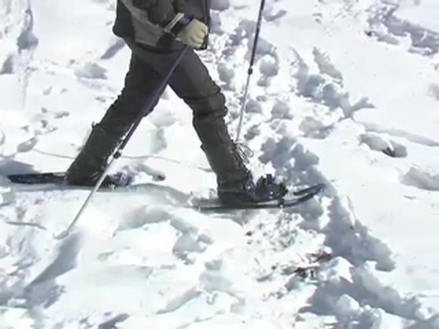 Guide Gear&reg; High Pass Snowshoe / Pole Combo - image 5 from the video